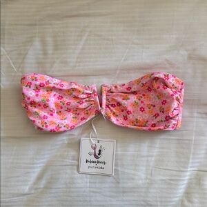 Kulani kinis‎ Pura Vida V-Bandeau Top - Frangipani Fever size small NWT